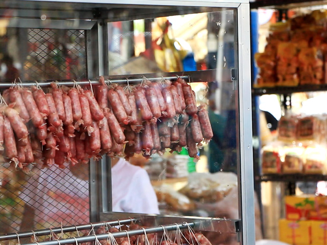 Lucban Longganisa, a pork sausage with garlic and herbs