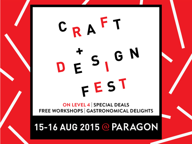 Clear your calendars for Craft + Design Fest!
