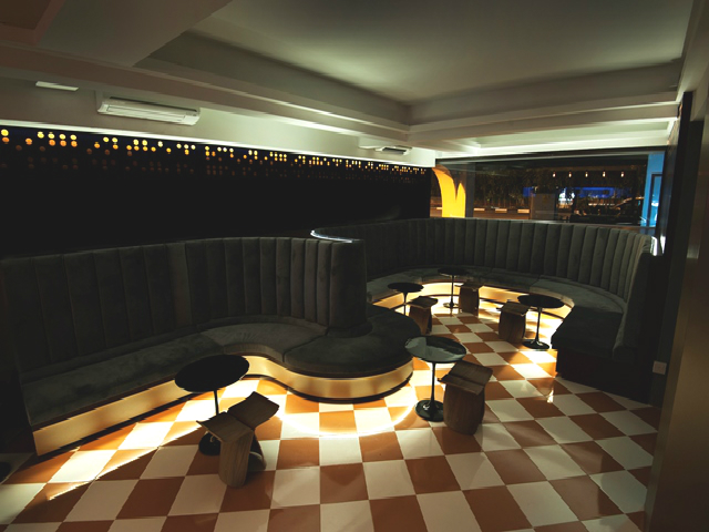 You can get your pre-drink on at NOX's Lounge area