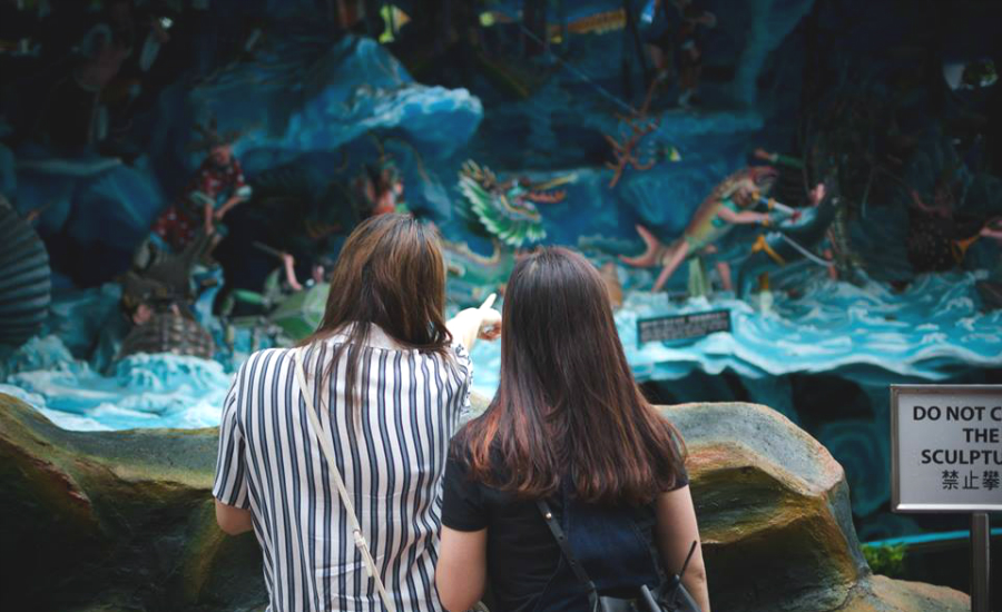 Escape games in Singapore Haw Par Villa a theme park of