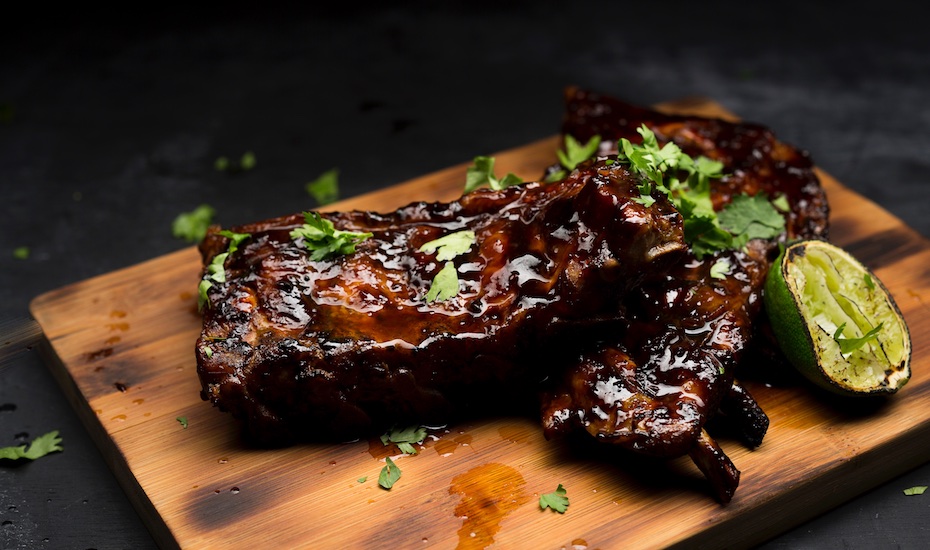 Spicy BBQ Full Rack Pork Ribs (Photo credit: John Heng)