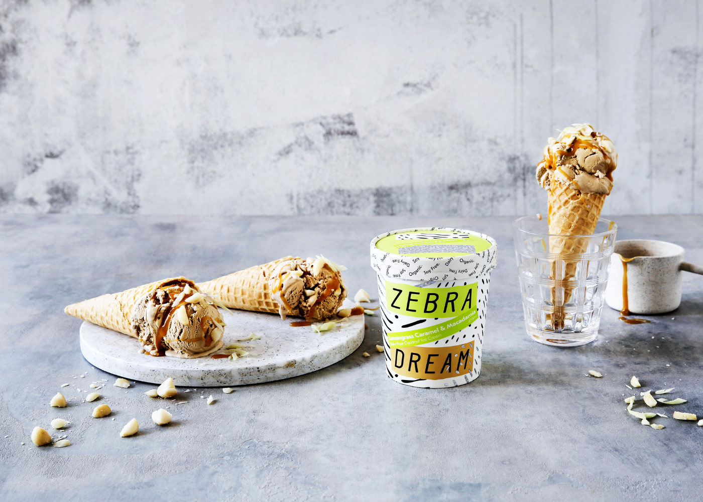 vegan ice cream zebra dream