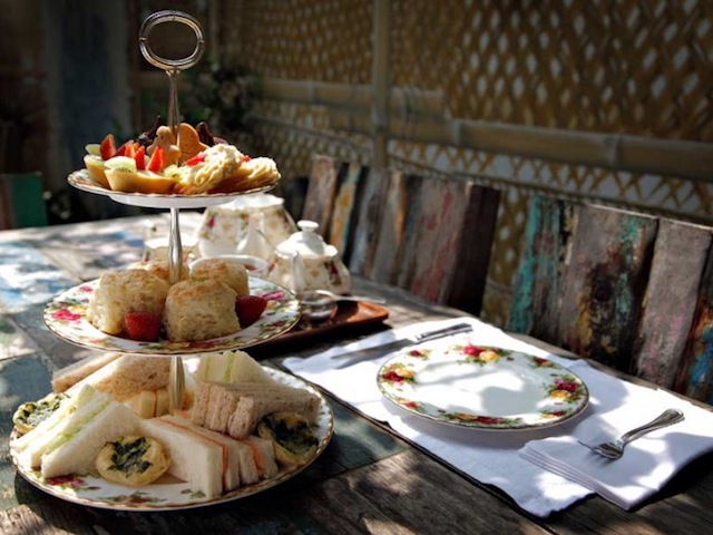 High tea at Biku