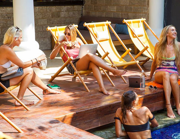 Work spaces in Bali: Salty Volt