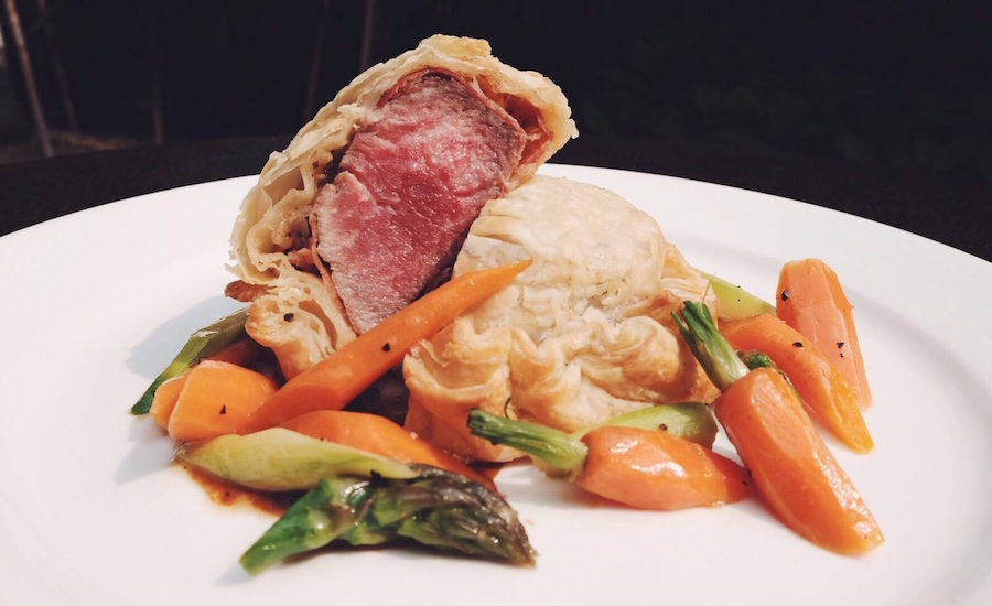 Beef Wellington at Canopy