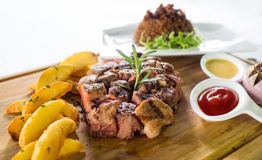 Enjoy steak a slightly different way at New Ubin Seafood