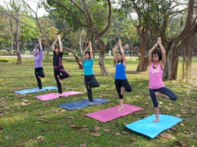 Yoga For Beginners Outdoor Yoga Classes Honeycombers