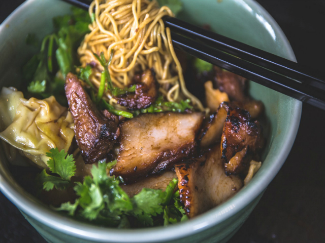 Wanton mee with a modern twist (Credit: Wanton Seng's Noodle Bar)