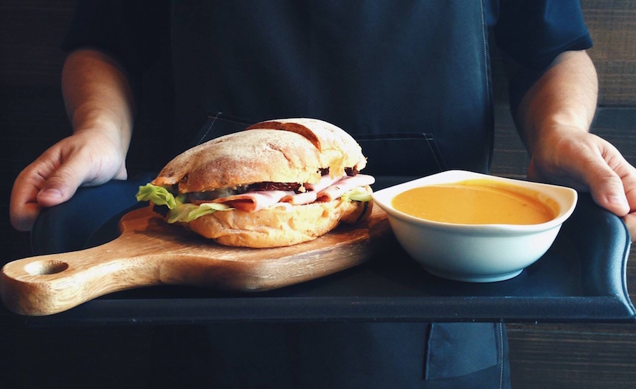 Soup and sandwich set from Joe & Dough (Photo credit: Joe & Dough via Facebook)