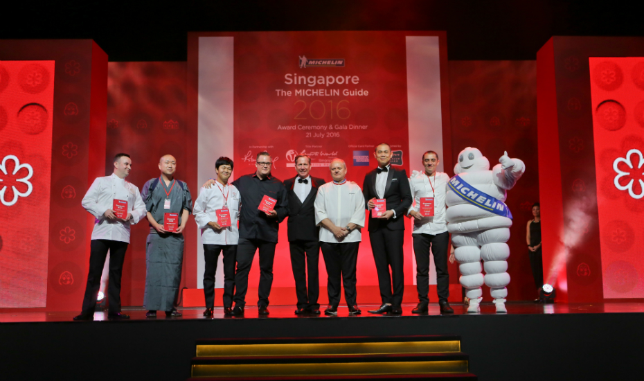 Six other establishments bagged the Michelin two-star award