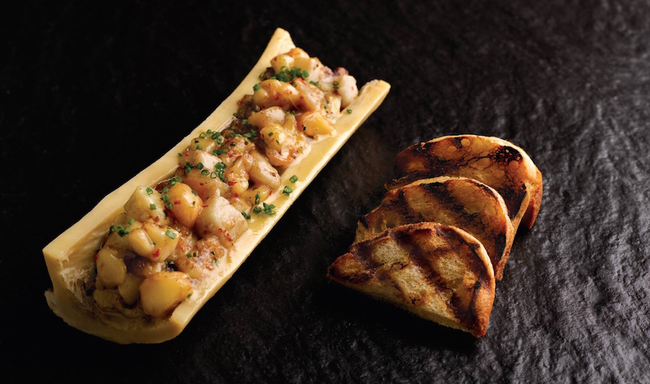 Bone marrow crostini (Photo credit: Ding Dong via Facebook)