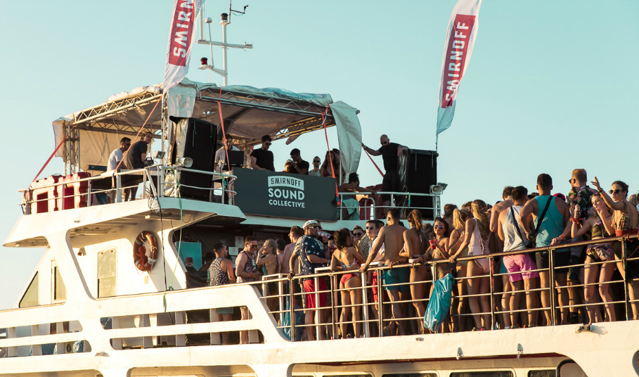 Most parties at Hideout, especially the boat parties, accept cash only. So be wary of your belongings (Credit: Gary Eachus)