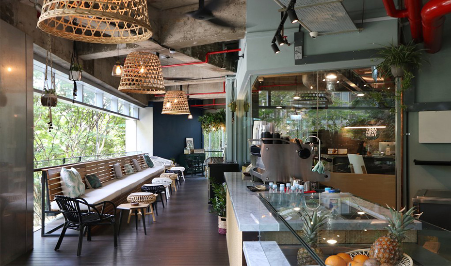 The stylish yet cosy interior of Grounded (Credit: Grounded by CMCR)