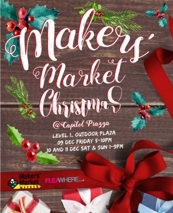 makers market christmas edition singapore christmas flea market