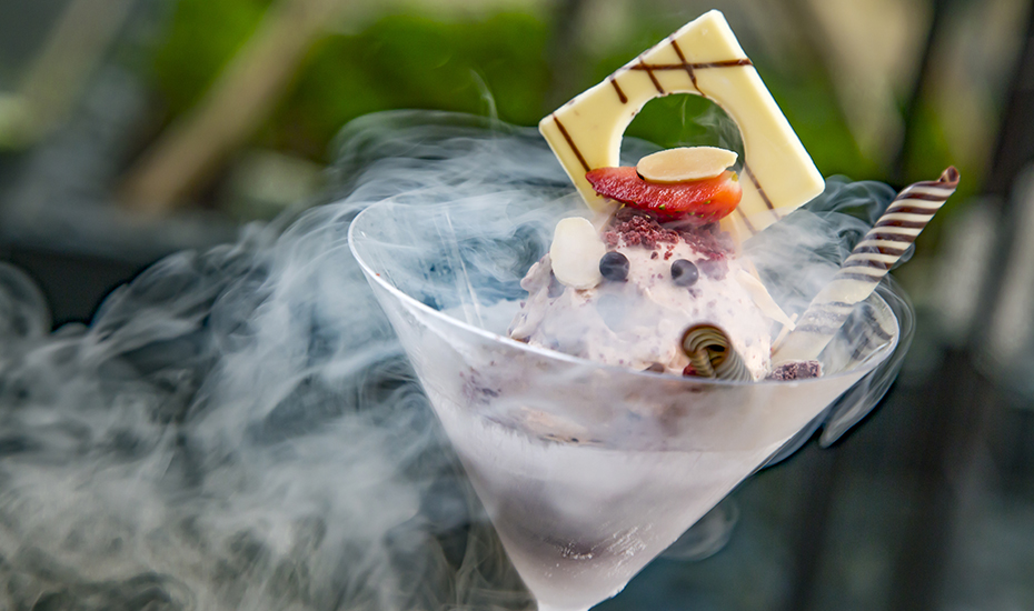 Nitrogen ice cream, anyone?