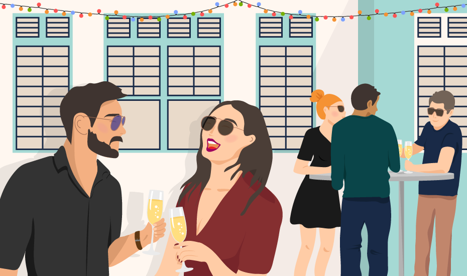 Vinomofo is popping bottles at Honeycombers' laneway NYE party. Did somebody say FREE FLOW?