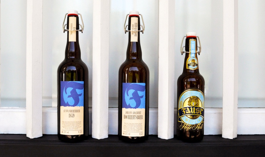 Sample craft beers from one of Germany's oldest breweries (photo credit: BottlesXO)