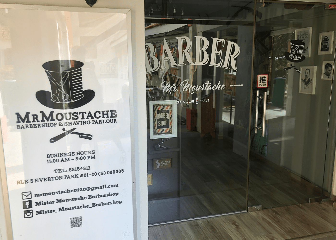 Everton Park: Mister Moustache Barbershop & Shaving Parlour