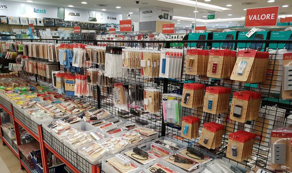 Shopping for electronics in Singapore