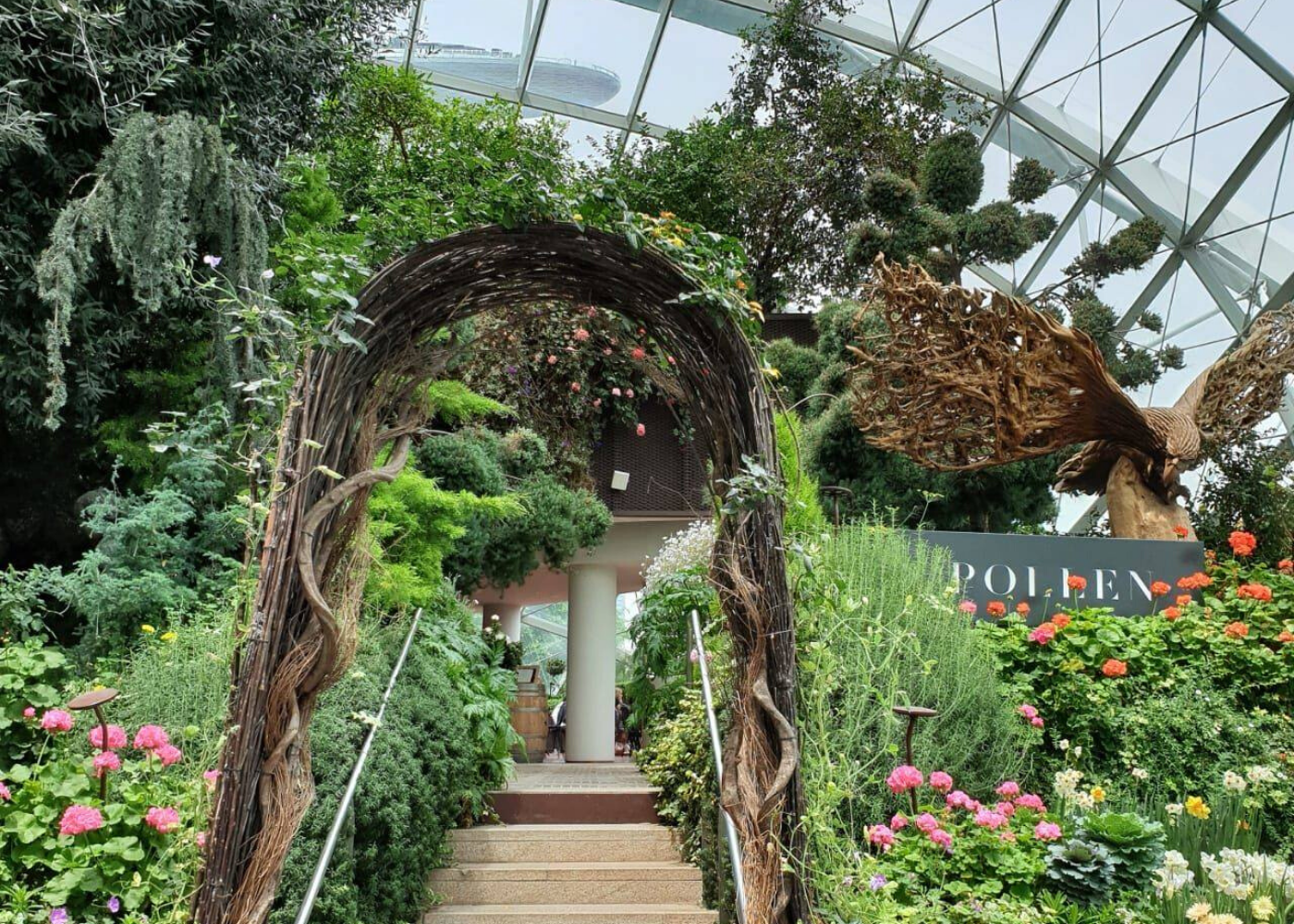 pollen garden | Alfresco dining in Singapore