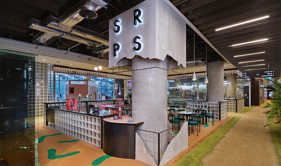 Steamroom with The Pillar and Stones