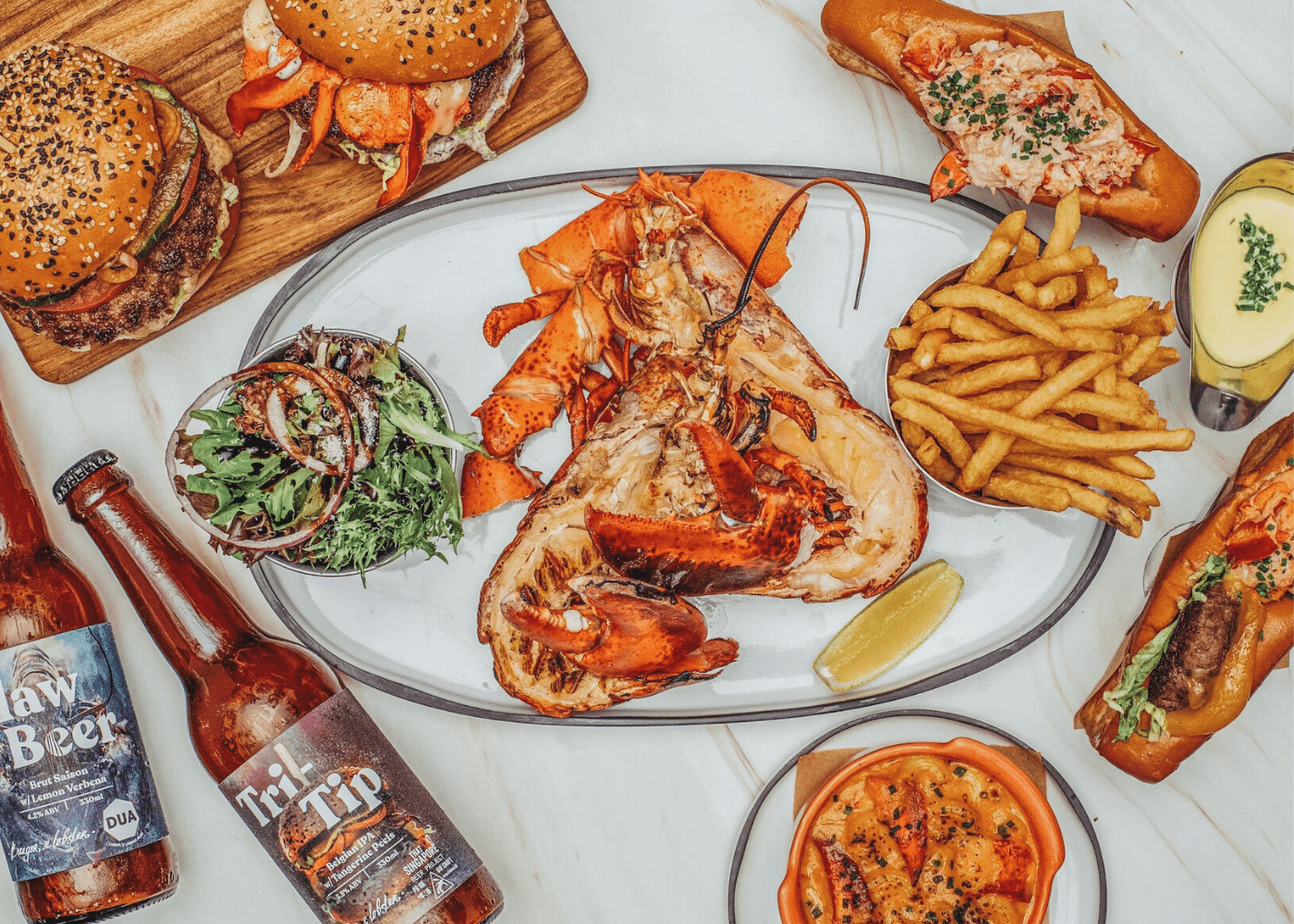 Love lobster? We found everything from top-notch lobster rolls to divine lobster noodles in Singapore