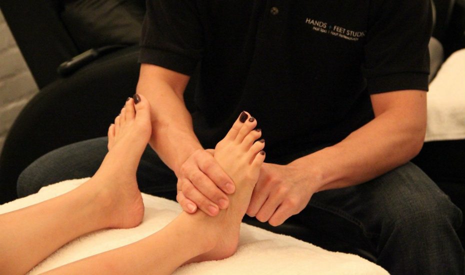 Best massages: Hands + Feet Studio for foot reflexology