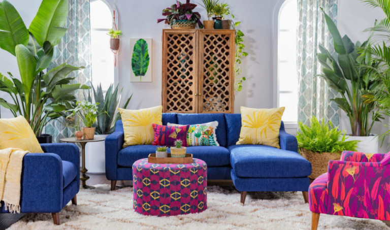 Home decor inspiration: Nail that boho jungalow style trending on Pinterest