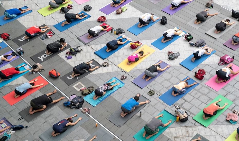 Yoga studios in Singapore