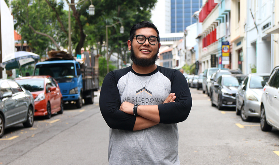 Upside Down cafe Amoy Street owner barista Rashyd Haniff Honeycombers Singapore