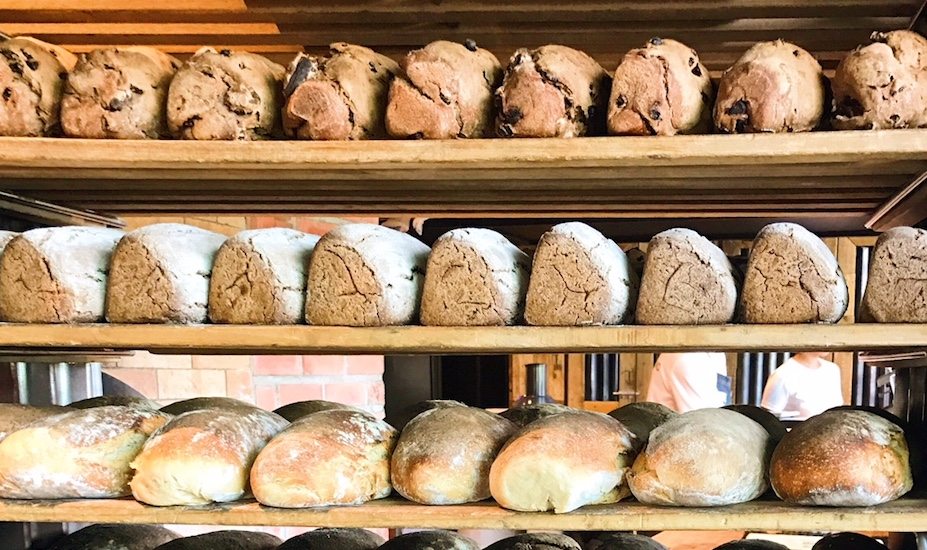 Firebake's sourdoughs are made with organic flour.