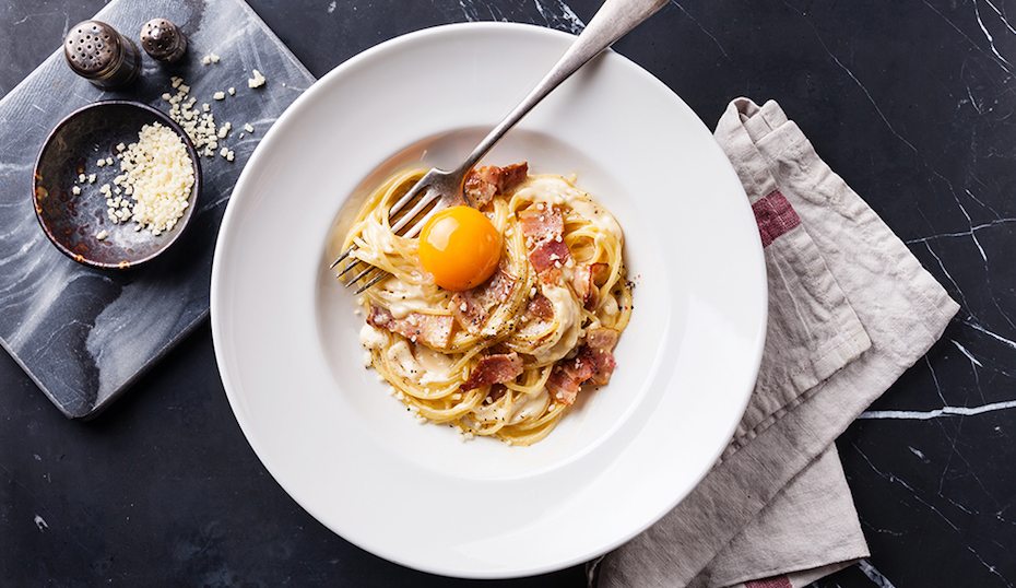 Farm and Fables carbonara