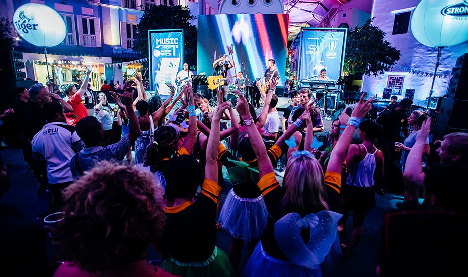 Music After 7s | The 2018 HSBC Singapore Rugby Sevens after-party at Clarke Quay