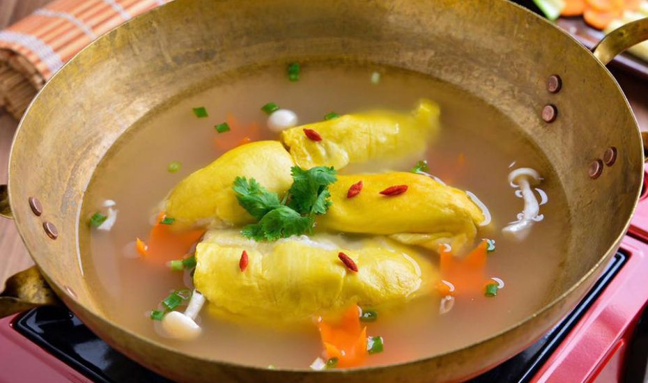 Peculiar durian dishes in Singapore