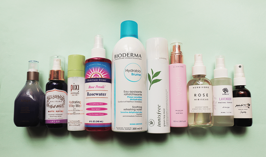 Singapore-proof facial mists