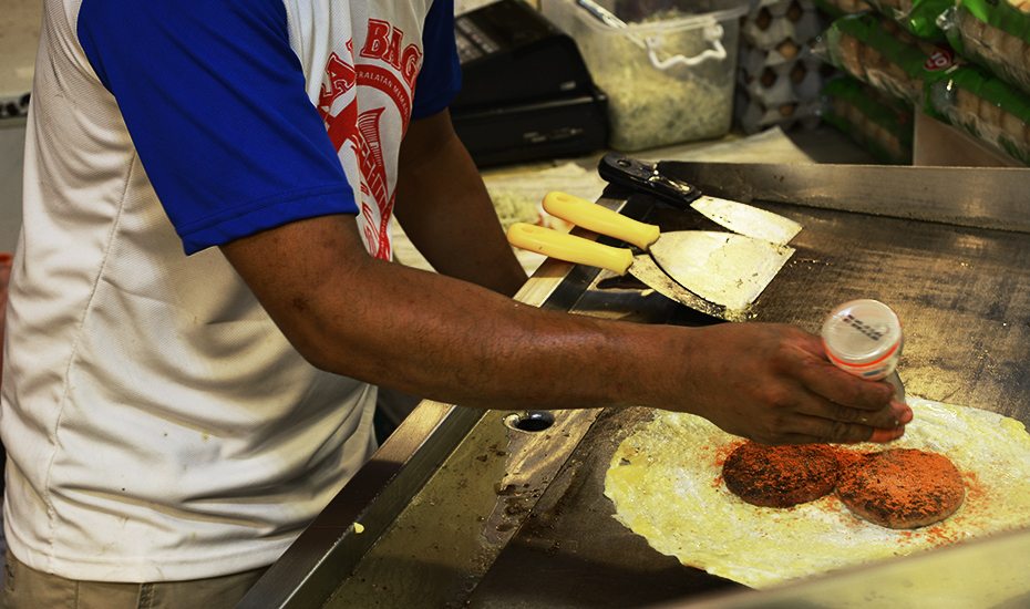 Geylang bazaar: ramly burger