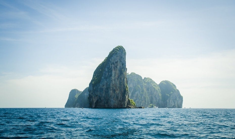 The clear blue waters in Thailand are amazing!