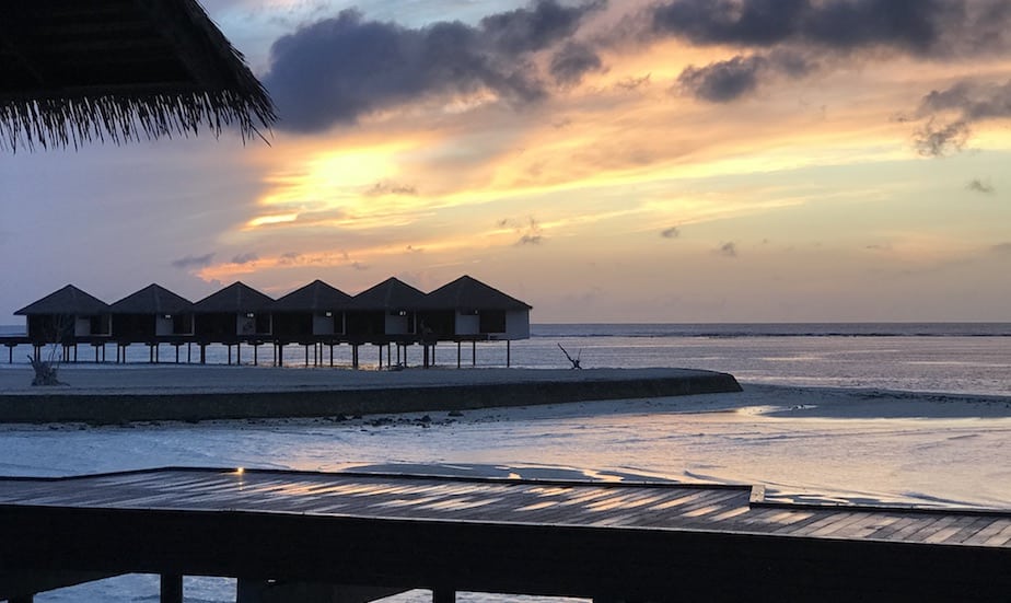 Sunrise at The Residence Maldives