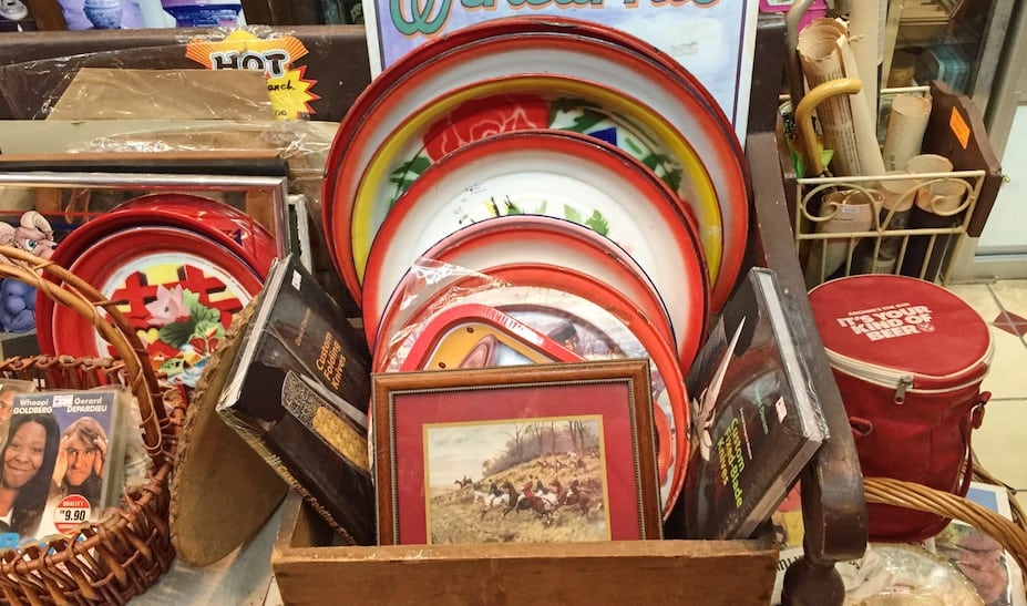 Vintage finds at KL's famous Central Market.