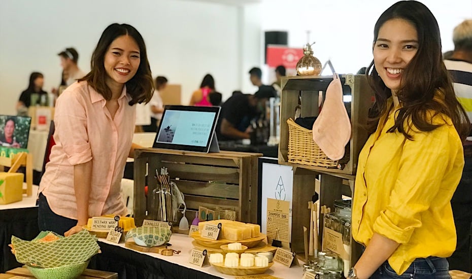 Jacqueline and Angeline of The Clean Attempt. Eco friendly zero waste living in Singapore