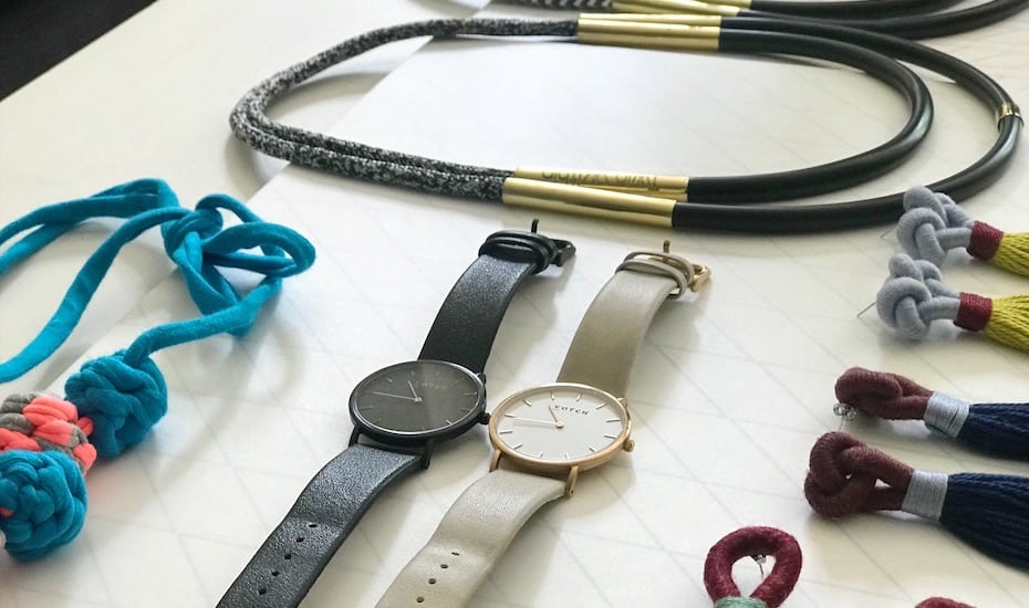 Vegan-friendly watches by Votch and ethically made Twin Within necklaces available atZerrin.
