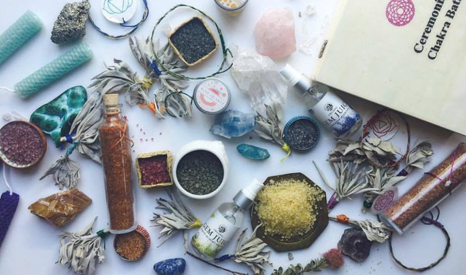 Crystal infused beauty products: Gemstone Organic stocks up crystal infused gem juices and creams