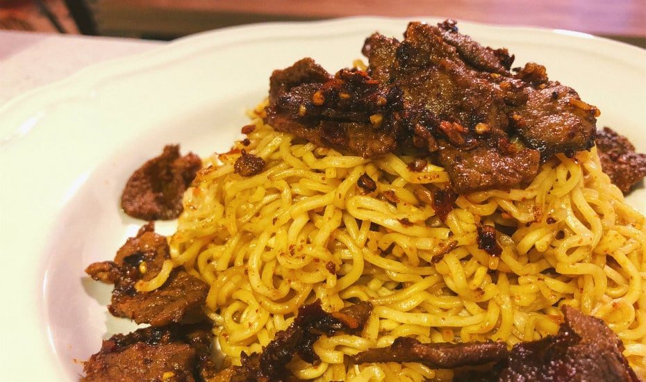 You'll never get gourmet Indomie out there so we made some ourselves. Photography: Delfina Utomo