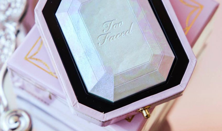 Crystal infused beauty products: Too Faced Diamond Light Highlighter