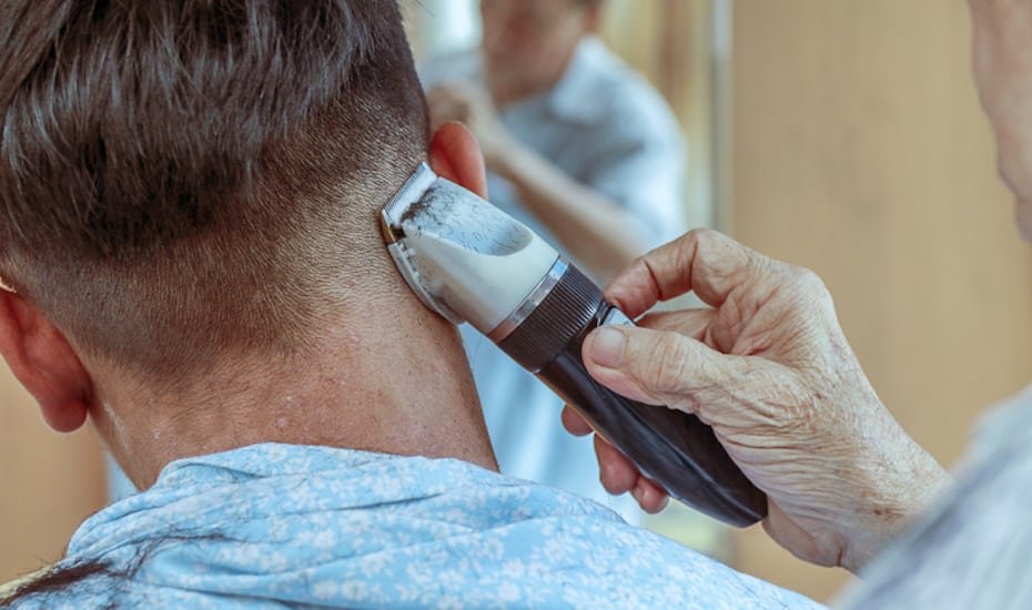 Haircut at Telok Ayer