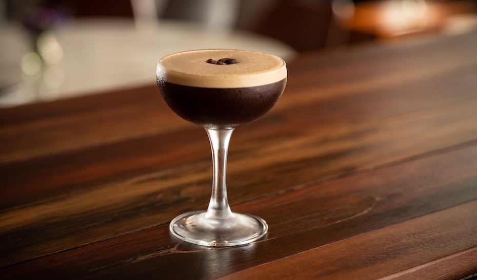 How to do coffee after dark: The Keep & Commune's espresso martini.