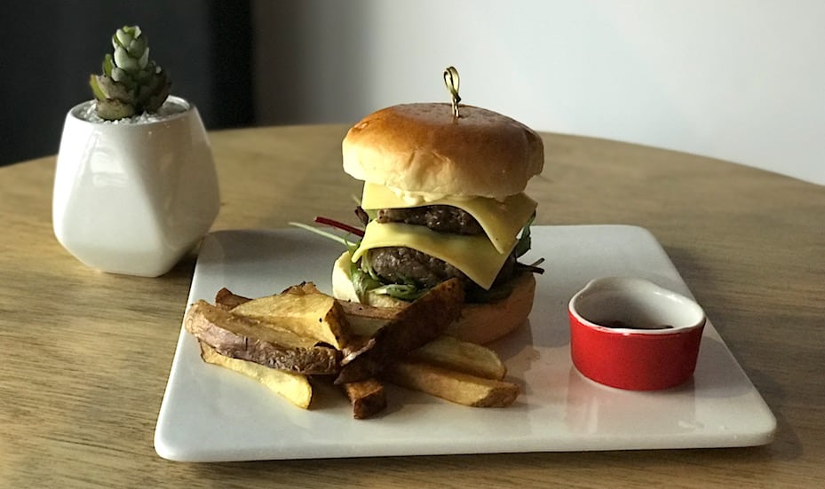 The Keep and Commune's kickass burger.