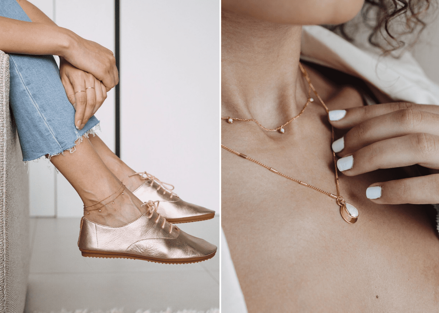 By Invite Only | models wearing minimalist jewellery