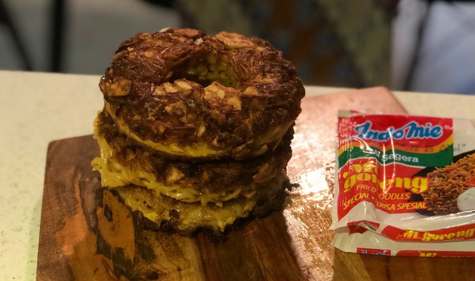 Crunchy and savoury, these Indomie donuts are bingeworthy... but better watch the calories!