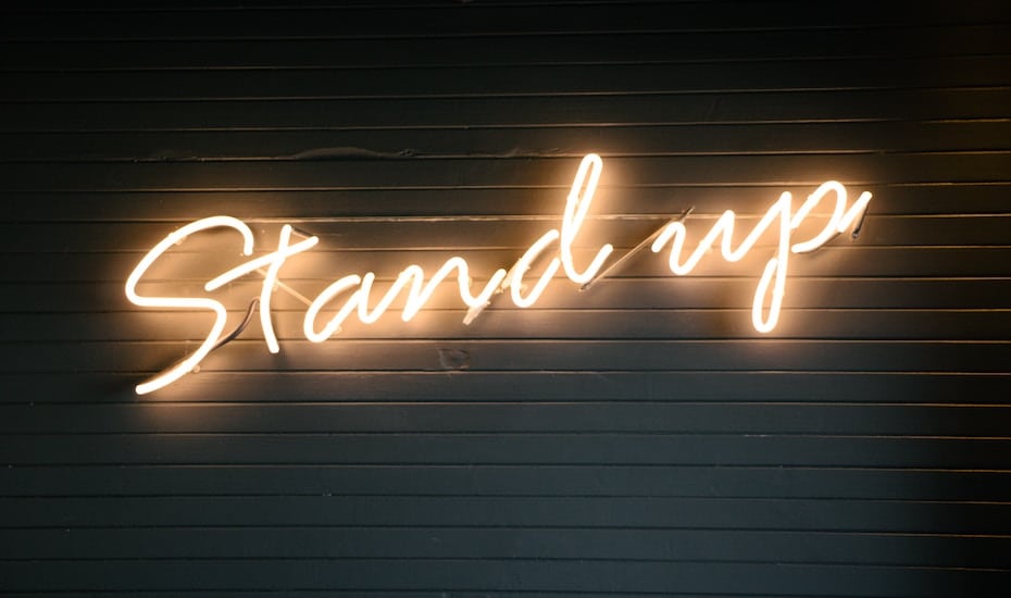 The best thing you can do during your work day? Stand up. Honeycombers reviews standing desks by Ergo Edge